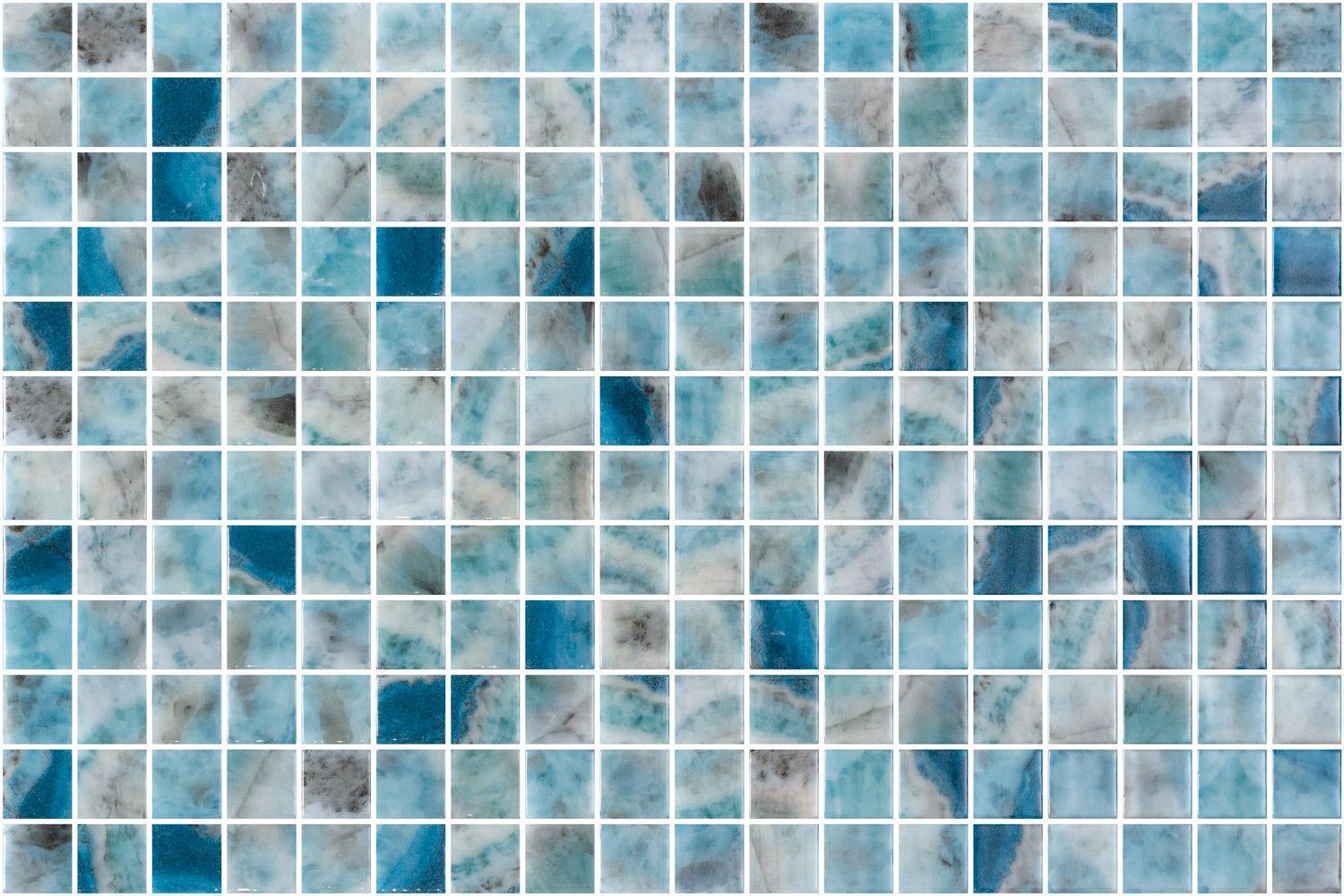 mozaik pločice stakleni mozaik kara blue