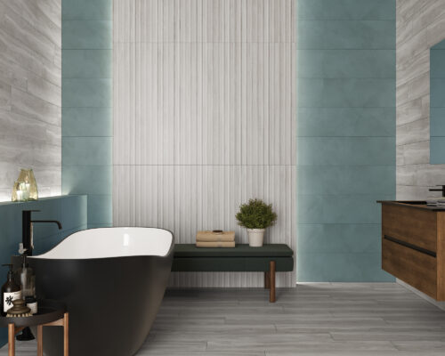 AMB_RLV.HELSINKI_PERLA_60X120-HELSINKI_GRIS_20X120-CROMATICA_CIELO_30X90-2